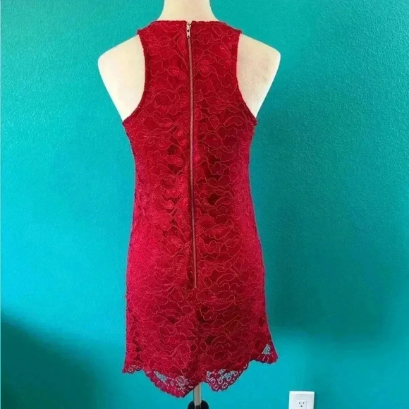 Lovers+ Friends Red Caspian Shift Mini Dress in size small - Picture 5 of 7